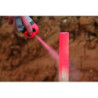 Traceur de chantier acrylique FLUO TP multi supports provisoire fluorescent rouge fluo 500 mL