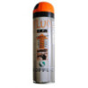 Traceur de chantier acrylique FLUO TP multi supports provisoire fluorescent orange fluo 500 mL