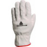 GANTS CUIR PLEINE FLEUR BOVIN GRIS FBN49 T10