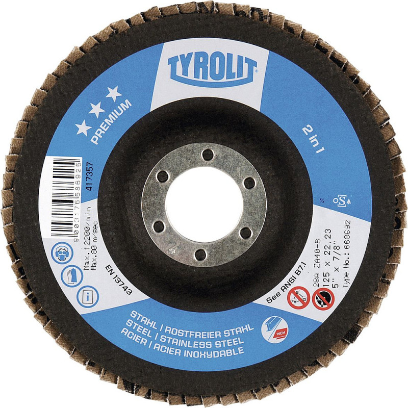 Disque à lamelles 27SLA 125x22.2 ZA80-B