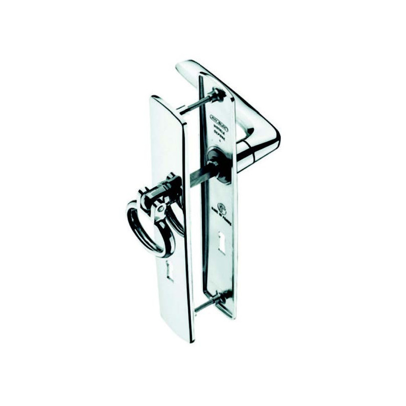 POIGNEE RIV BLOC CHROME CONDAMNATION