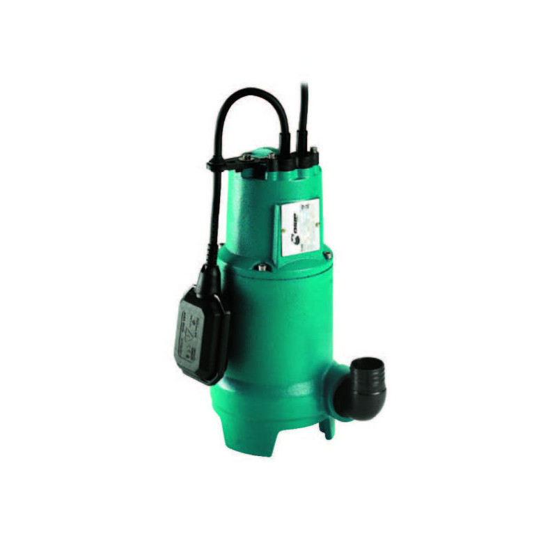 Pompe à eau immergées en fonte 975 W - eaux usées 18M3-H 230V PRO