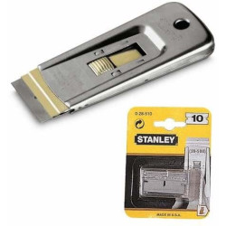 LAMES DE GRATTE-VITRES METAL - ETUI 10 LAMES