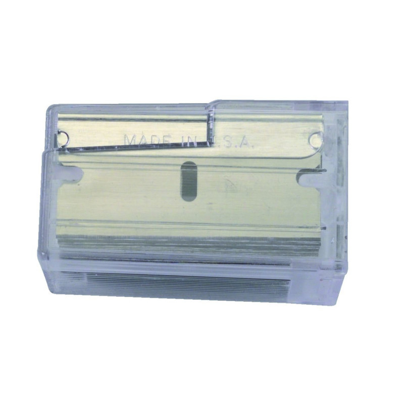 LAMES DE GRATTE-VITRES METAL - ETUI 10 LAMES
