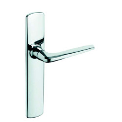 POIGNEE RIV BLOC CHROME VOYANT