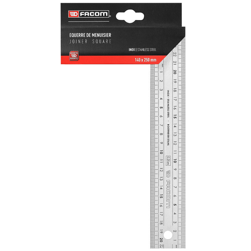DELA.1223 - Equerres de menuisier Inox