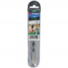 Ø: 12 - Foret bois 3 pointes -Queue cylindrique -Gradué SLR (Etui plastique) - L