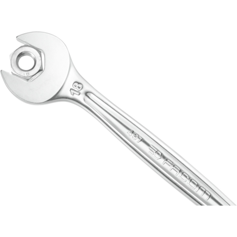 CLE MIXTE A CLIQUET 24MM