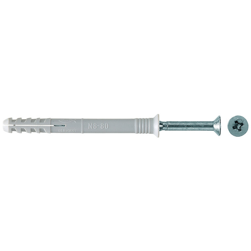Cheville clou NS 10x135-85-50-bte