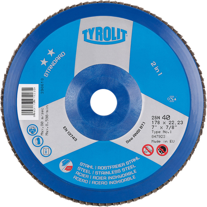 Disque à lamelles 28XLN 125x22.2 ZA60-B