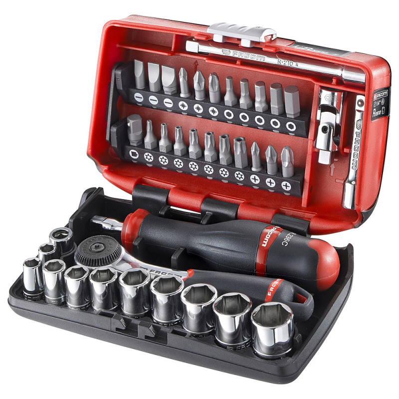 Coffre Nano cliquet 1-4'' ultra compact