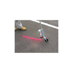 CANNE 1 ROUE PVC POUR CHANTIER