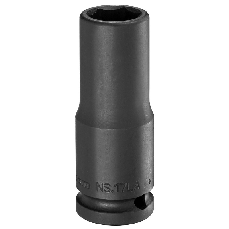 Douilles impact 1-2" longues 6 pans métriques