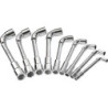 Jeu de 9 clés à pipe 8 à 19 - débouchées 6 pans métriques OGV® - FACOM 75.J9PB
