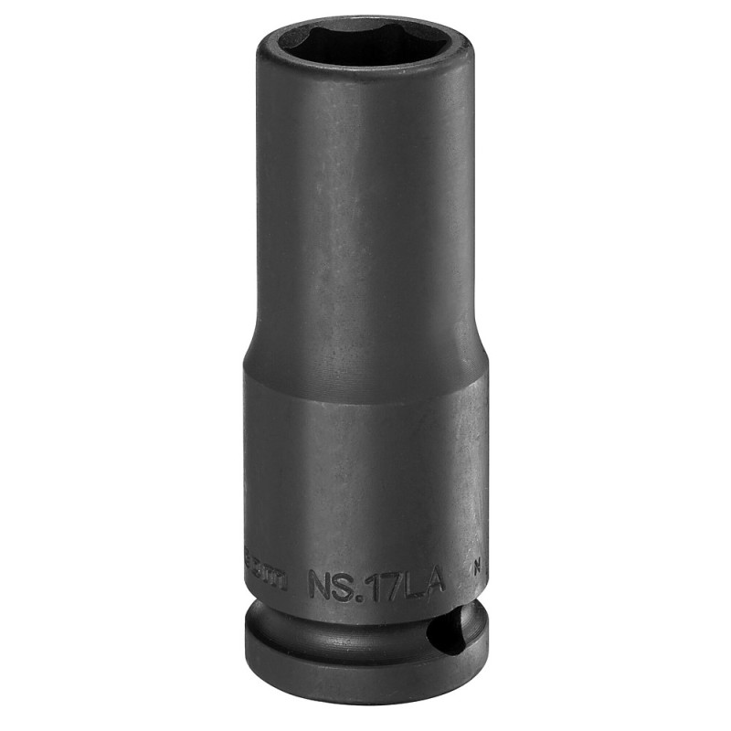 Douilles impact 1-2" longues 6 pans métriques