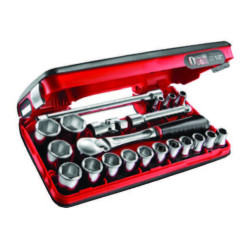 Coffret DBOX douilles 1-2" 6 pans métriques - SL.DBOX1