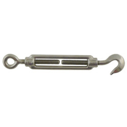 TENDEUR INOX 6MM 1 ŒIL 1 CROCHET
