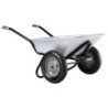 Brouette CLIPSO EXCELLIUM 100 TWIN GALVA ROUES GONFLEES