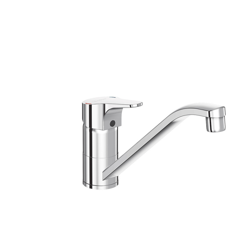 Mitigeur évier bec profilé C3 NF ULYSSE chrome