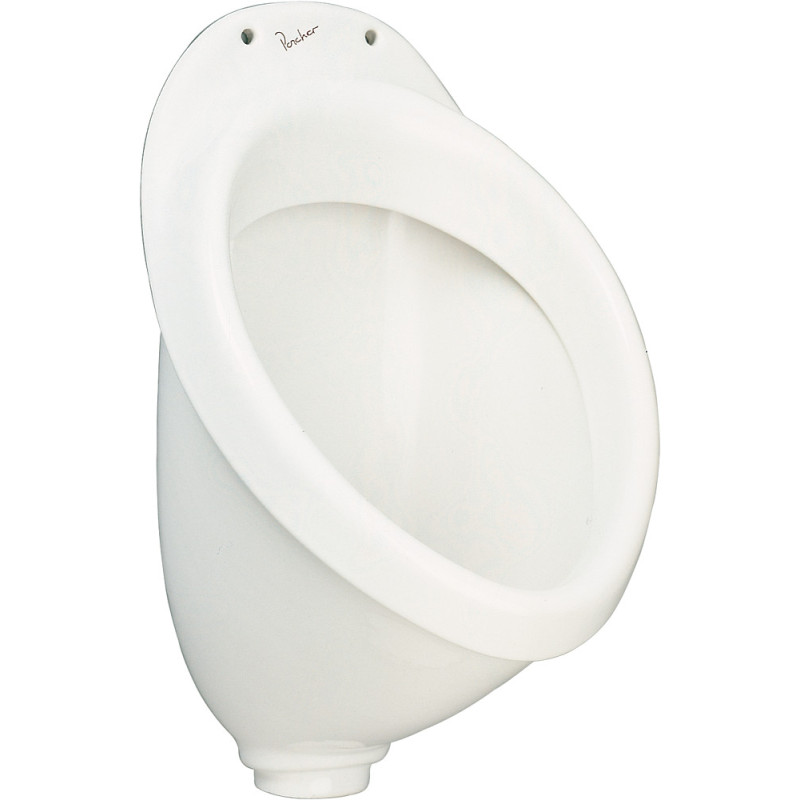 URINOIR APPLIQUE DE FACE BLANC