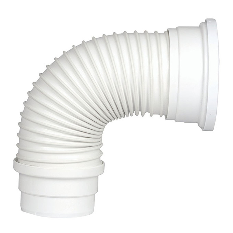 PIPE SOUPLECOURTE SORTIE WC D93-100 COURTE 240-380MM