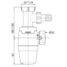 SIPHON NEO LAVABO D40