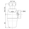 SIPHON NEO LAVABO D40