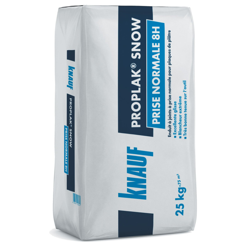ENDUIT PROPLAK SNOW 8H 25KG