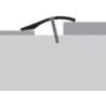 SEUIL MULTI-NIVEAUX ALU 40MM X 2.70M ADHESIF