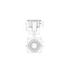 SIPHON 15X15 INOX SORTIE VERTICALE 50 MM - 1550