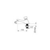 Robinet de lavabo temporisé M1-2" TEMPOSTOP
