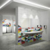 Robinet mural de lavabo temporisé M1-2" TEMPOSOFT 2