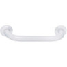 Barre droite 300 MM CLASSIC D30 epoxy blanc