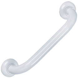 Barre de maintien ou d'appui droite 400 MM CLASSIC D30 epoxy blanc