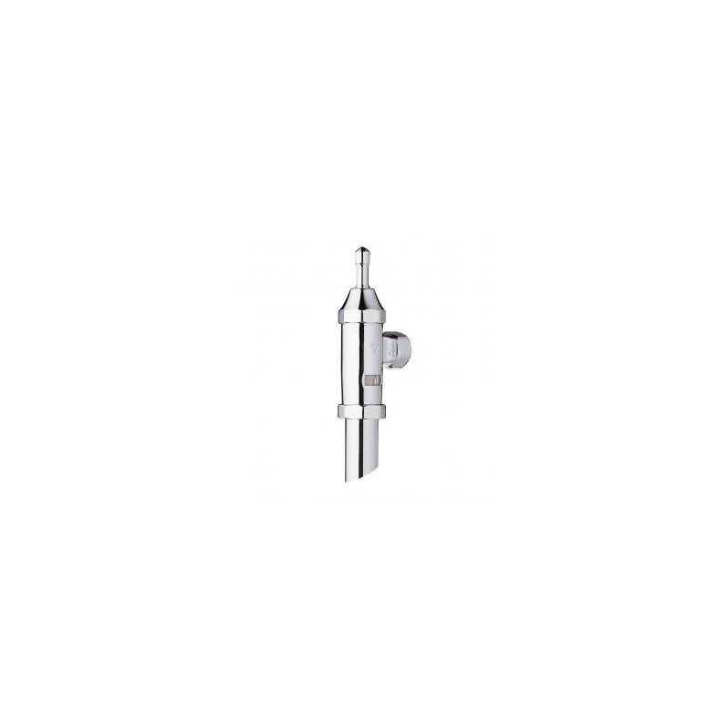 Robinet temporisé 1000M pour chasse 20X27 - applique avec raccord de départ à joint américain - 14109