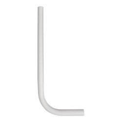 Tube de chasse coudé 28mm. 520x200mm en PVC pour Presto 1000-P1000 XL - 47870