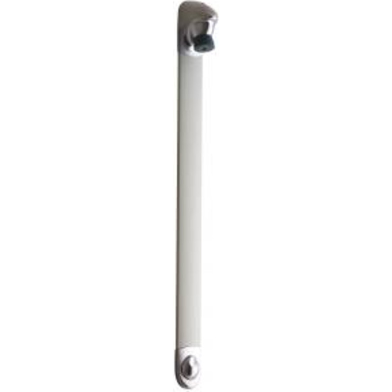 Douche temporisée avec robinet d'arrêt droit DL 400 SE gris -27400
