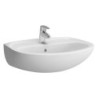 Lavabo 60 cm NORMUS 1 trou central pour robinet avec trop-plein - 5088L003-1029