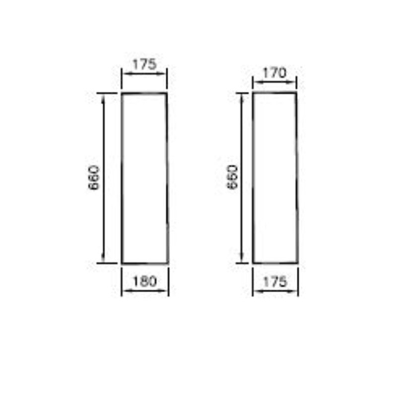 Colonne pour lave-mains et lavabo INTEGRA - 6936L003-7035