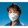 MASQUE ANTIPOUSSIERE PLIABLE FFP2 X10 AURA 9322+ GEN3 AVEC VALVE