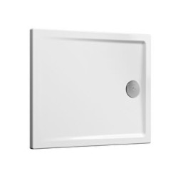 Cascade receveur en céramique 100x80cm blanc - 5763L003M0695