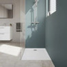 Cascade receveur en céramique 100x80cm blanc - 5763L003M0695