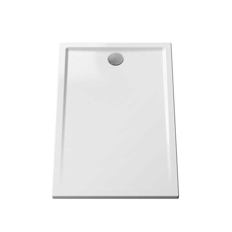 Cascade receveur en céramique 120x90 cm blanc - 5765L003M0695