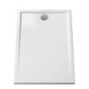 Cascade receveur en céramique 120x90 cm blanc - 5765L003M0695