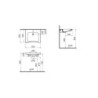  Lavabo PMR 65 cm - Conforma - 5291B003-0041