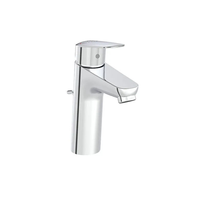 Mitigeur lavabo M CH3 - garn de vidage 45° -Flow Round - chromé - A42926ENGXP