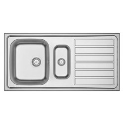 EVIER INOX 100X50 cm - 