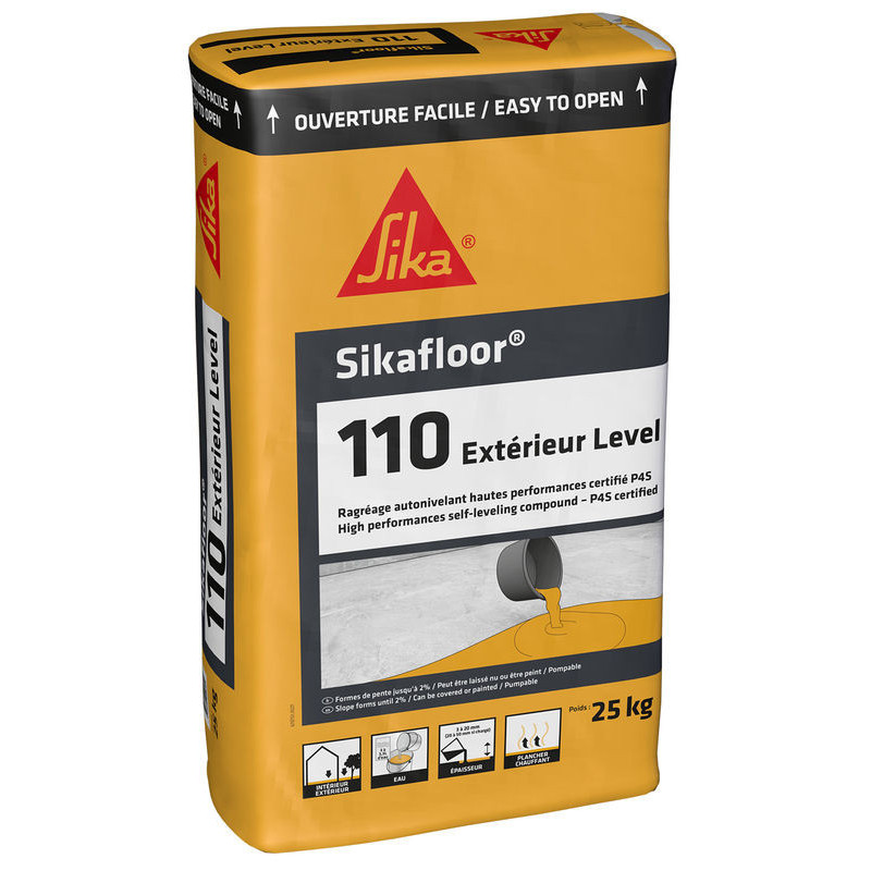 Sikafloor-110 extérieur level - sac de 25 kg
