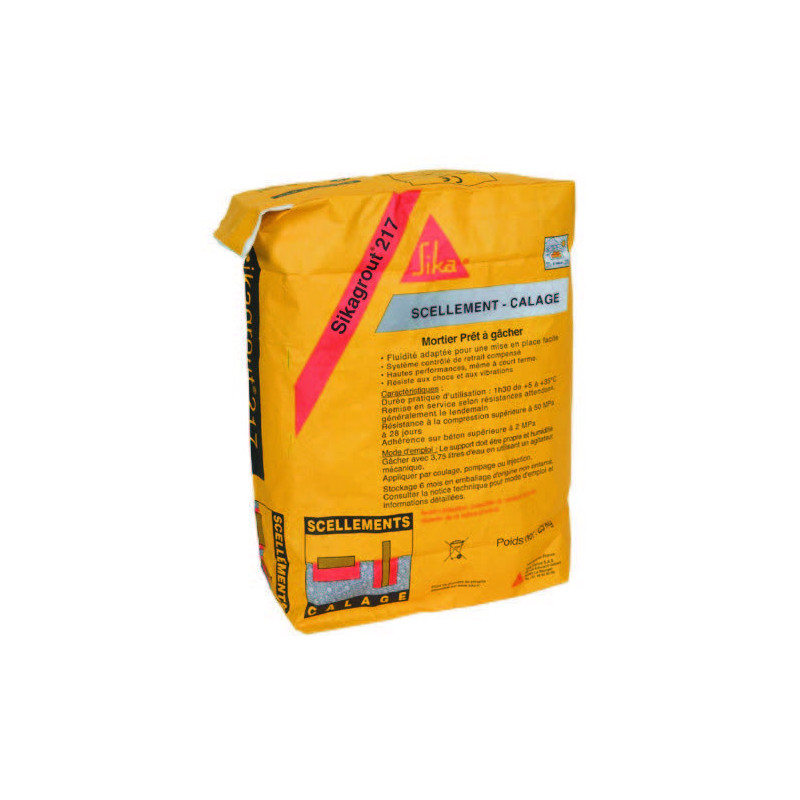 Sikagrout-217 - sac de 25 kg