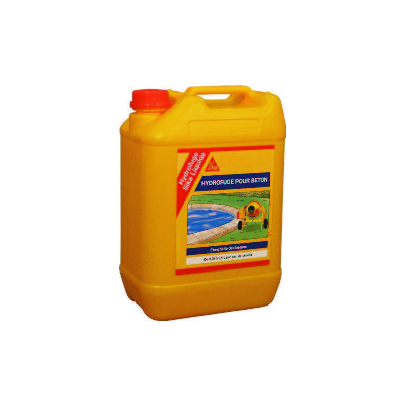 Sikacem hydrofuge liquide - bidon cont. 5 l